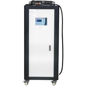 Air Cooled Water Chiller 5 Ton Portable 5Hp 53L Tank Industrial Chiller Finned Condenser for Cooling Water
