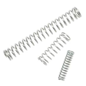 Prime-Line Compression Spring, Spring Steel Construction, Nickel-Plated ...