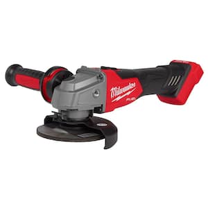 M18 FUEL 18-Volt Lithium-Ion Brushless Cordless 4-1/2 in./5 in. Grinder with Slide Switch (Tool-Only)