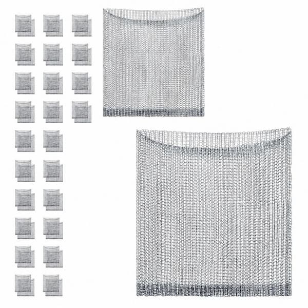 Outdoor Gopher and Vole Mesh Barrier for Garden Plant Root Protection 50 Piece Pack Stainless Steel Basket
