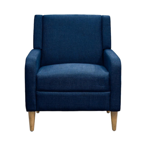 510 Design Juno Denim Blue Arm Chair with Upholstered 5DS100