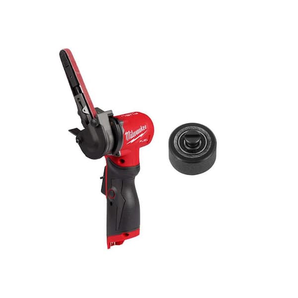Milwaukee M12 FUEL 12-Volt Lithium-Ion Cordless 3/8 in. x 13 in. Bandfile with M12 3/8 in. Bandfile Contact Wheel Replacement