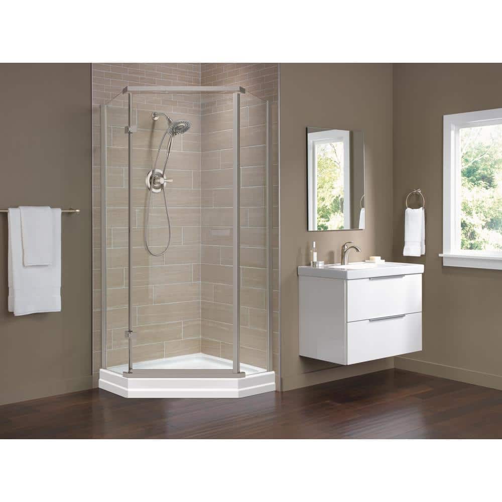 Modern Stainless Steel Single Hole Bathroom Faucet with ADA Compliance