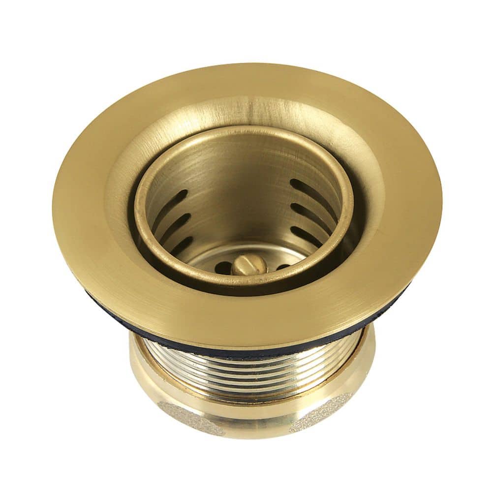 Portland 2-7/8 in. Bar Prep Basket Strainer Drain in Brushed Brass price history on PriceWatchPro