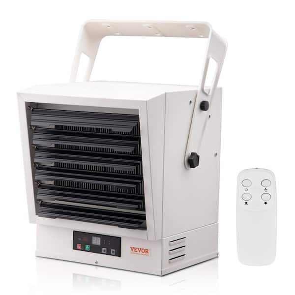 VEVOR Electric Garage Heater, 10000-Watt Digital Fan-Forced Wall Ceiling  Mount Shop Heater with Overheat Protection GJSDDCKJR10KWXJC6V7-0819 - The  Home Depot