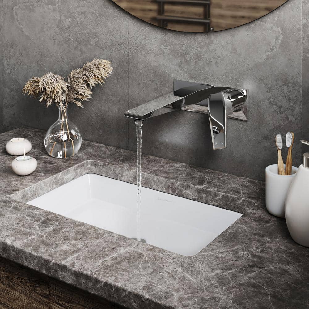 Voltaire Chrome Single-Handle Wall-Mount Bathroom Faucet
