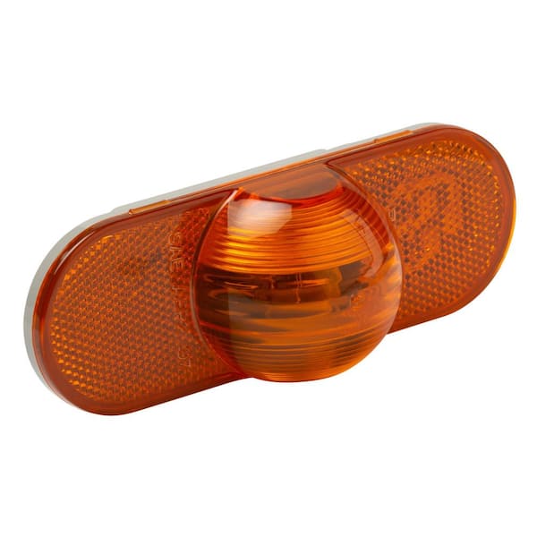 Torsion Mount III Oval Side Turn Marker Light - Male Pin