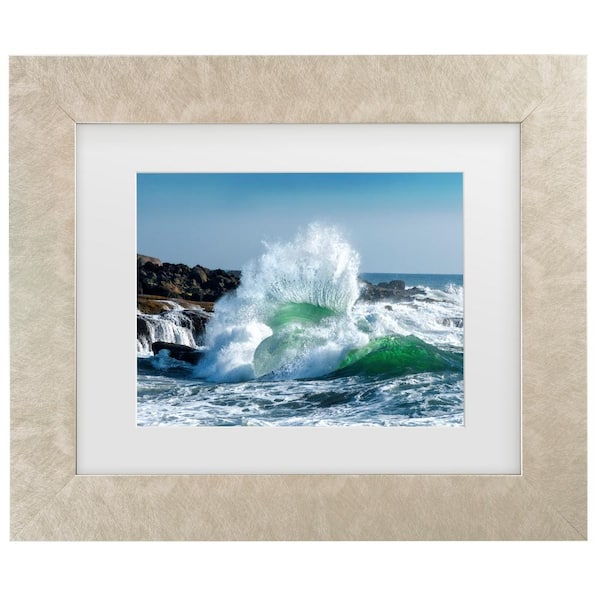 Trademark Fine Art David Rothstein Seascape 3-Matted Framed Photography Wall Art 14.5 in. x 17.5 in