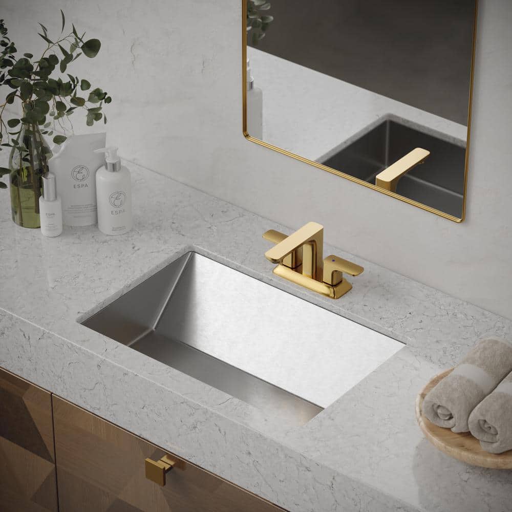 Cinox 23.63'' Stainless Steel Rectangular Undermount Bathroom Sink