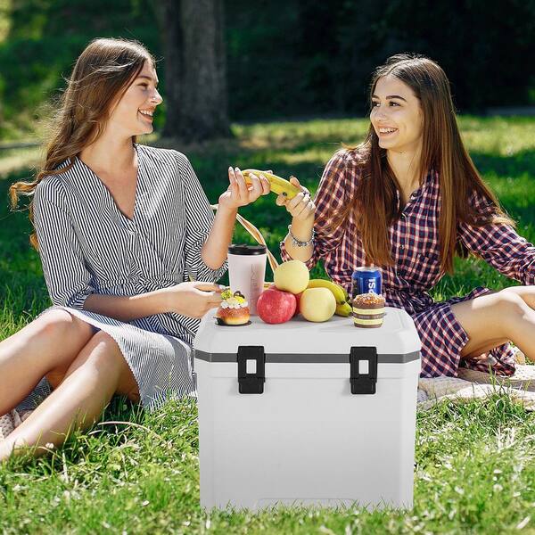 SKYSHALO Portable Cooler, 38 qt. Cooler with Ice Retention, Heavy