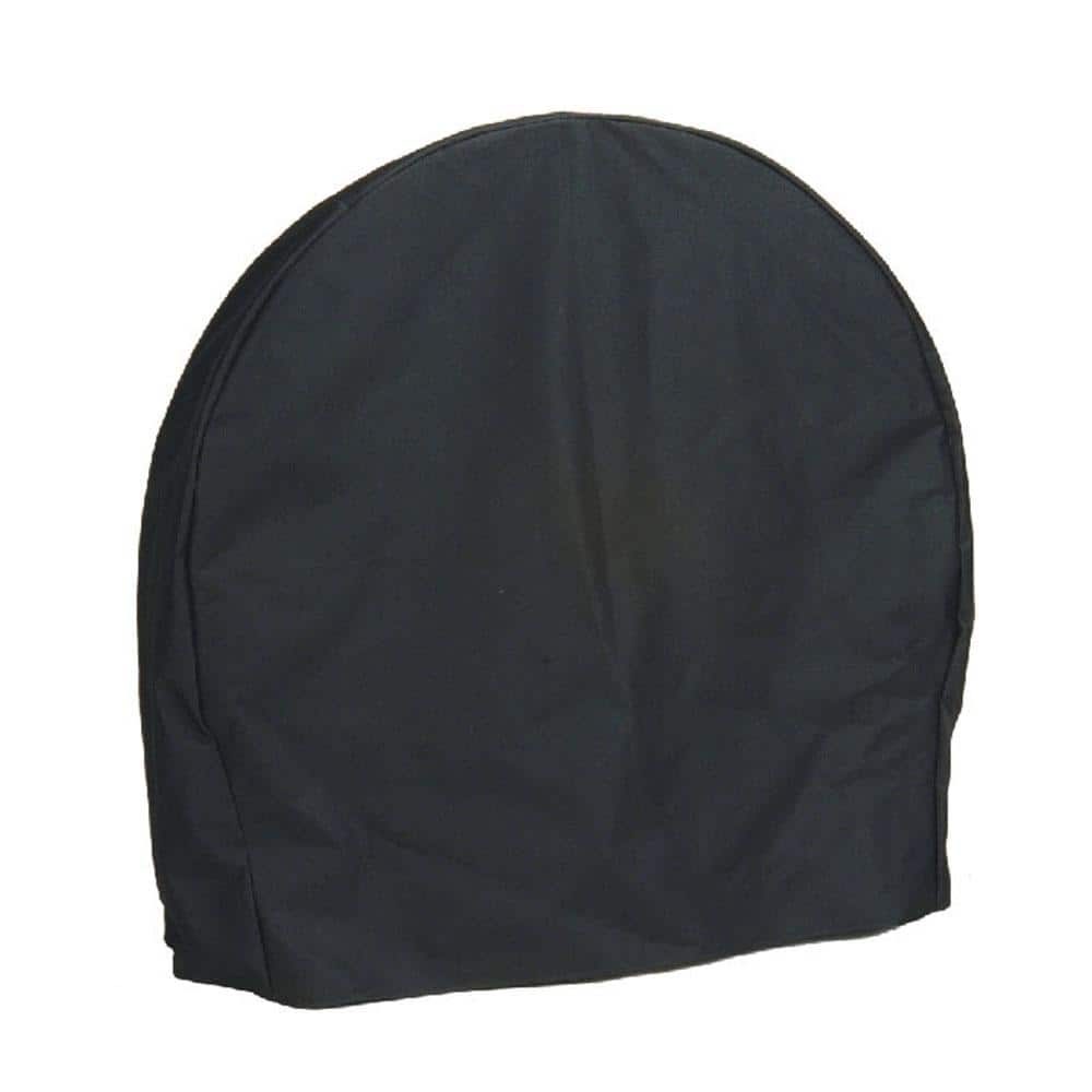 Black Polyester Firewood Log Rack Cover with PVC Backing