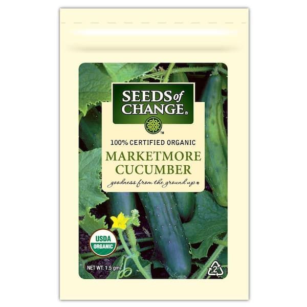 Seeds of Change Marketmore Cucumber Seed