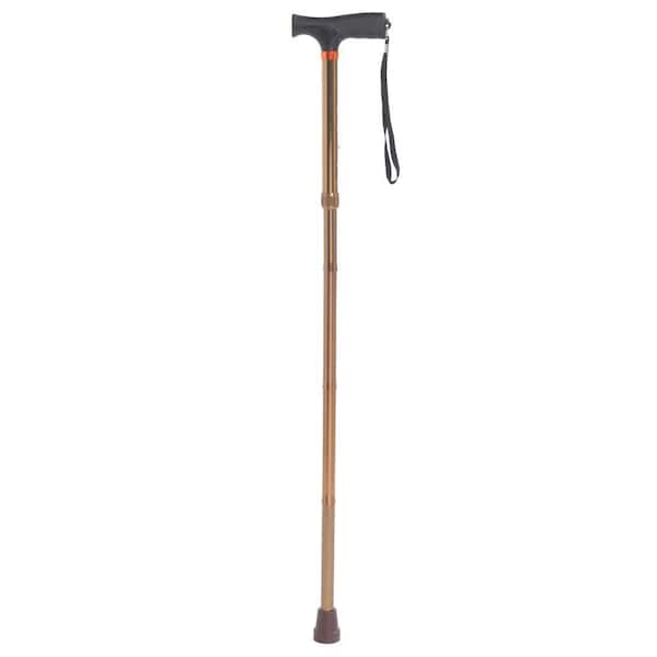 Drive Soft Handle Folding Cane in Bronze