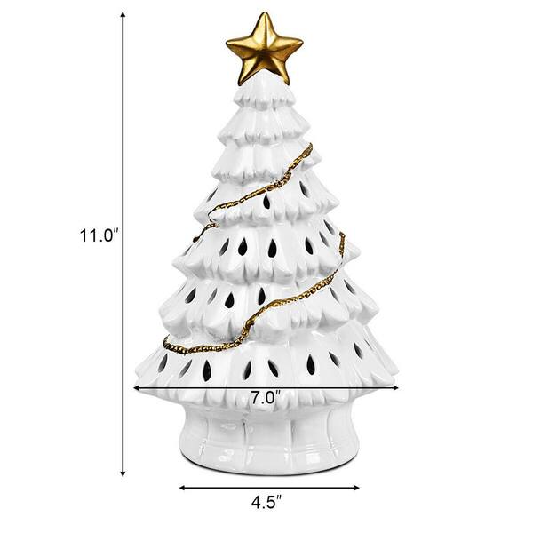 8 LED Ceramic Tabletop Christmas Tree, Buffalo Bills - Bed Bath & Beyond -  38007174