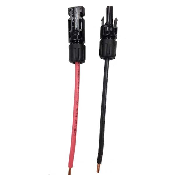 Renogy Solar Male and Female Y Parallel Branch Connectors MFFFF Plus FMMMM  Pair RNG-CNCT-MC4BC - The Home Depot