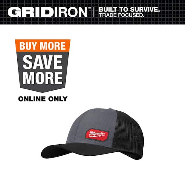 Gridiron Gray Adjustable Fit Trucker Hat