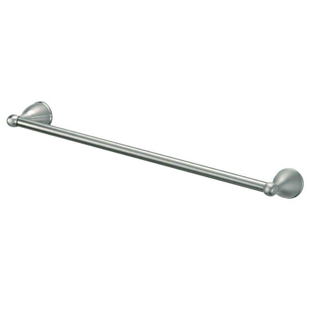 UPC 019934085649 product image for Builders 18 in. Towel Bar in Brushed Nickel | upcitemdb.com