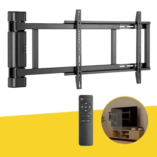 ProMounts Motorized Swing TV Wall Mount for TVs 32 in. to 75 in. Up to 110 lbs. with Remote
