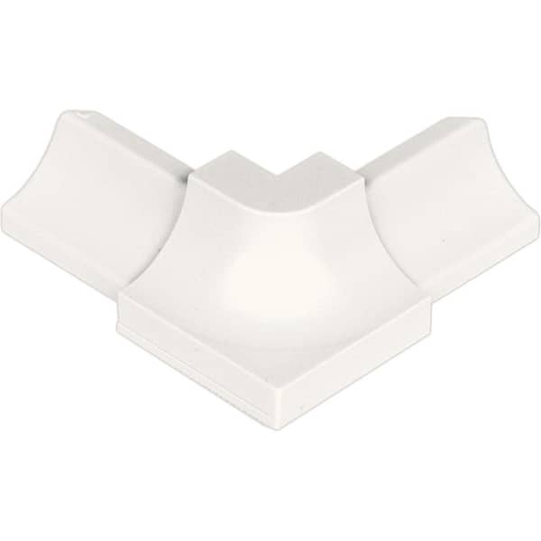 Schluter Dilex-PHK White 1/2 in. x 1 in. PVC 135 Degree Outside Corner
