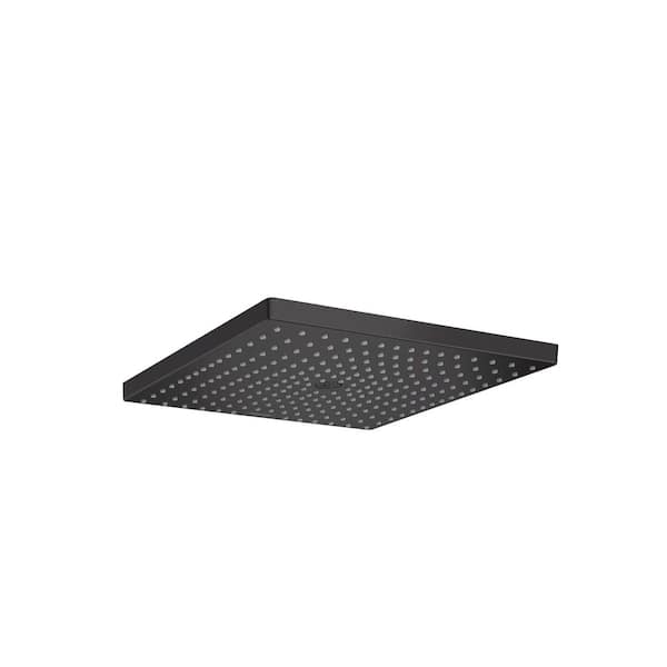 Hansgrohe Raindance E 1-Spray 12 in. Fixed Showerhead in Matte Black