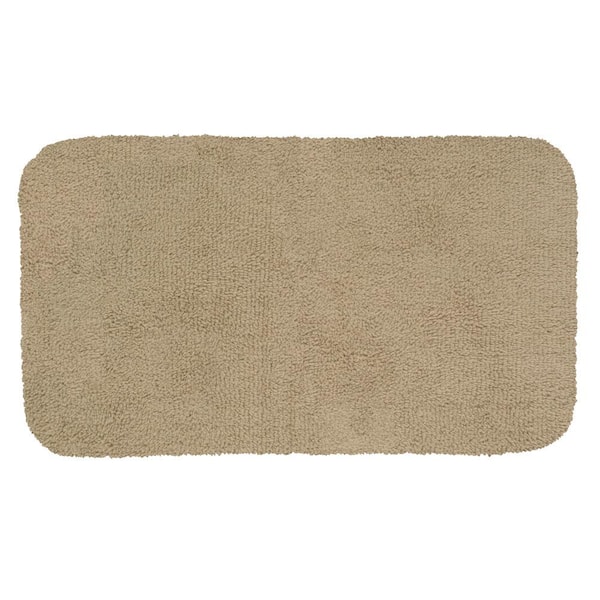 Mohawk Home Legacy Driftwood 20 in. x 34 in. Nylon Machine Washable Bath Mat