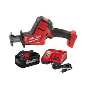 M18 FUEL 18-Volt Lithium-Ion Brushless Cordless HACKZALL Reciprocating Saw with 8.0 Ah Starter Kit