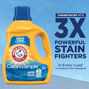 100.5 fl. oz. Clean and Simple Liquid Laundry Detergent, (77-Loads)