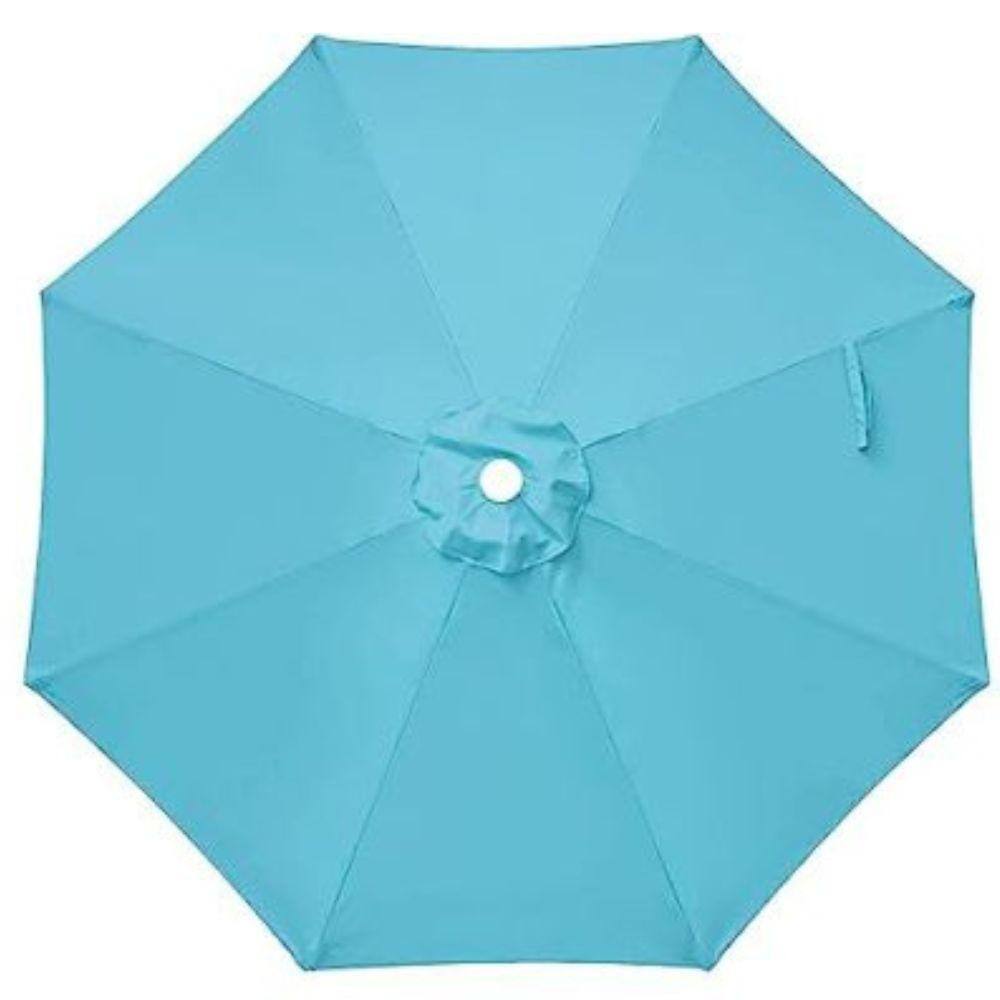 ITOPFOX Turquoise Large Octagon Patio Umbrella Replacement Canopy Top Cover H2PH002OT016 The