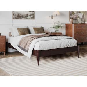 Key West Basic Espresso Black Solid Wood Frame Full Platform Bed