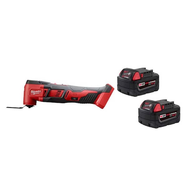 M18 18V Lithium-Ion Cordless Oscillating Multi-Tool w/ (2) M18 5.0 Ah Batteries