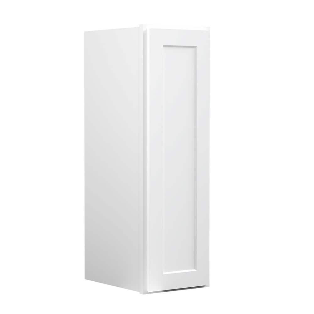 15 in. W x 12 in D x 36 in. H in. Shaker White Plywood Ready to Assemble Kitchen Wall Cabinet with Doors and Shelves price history on PriceWatchPro