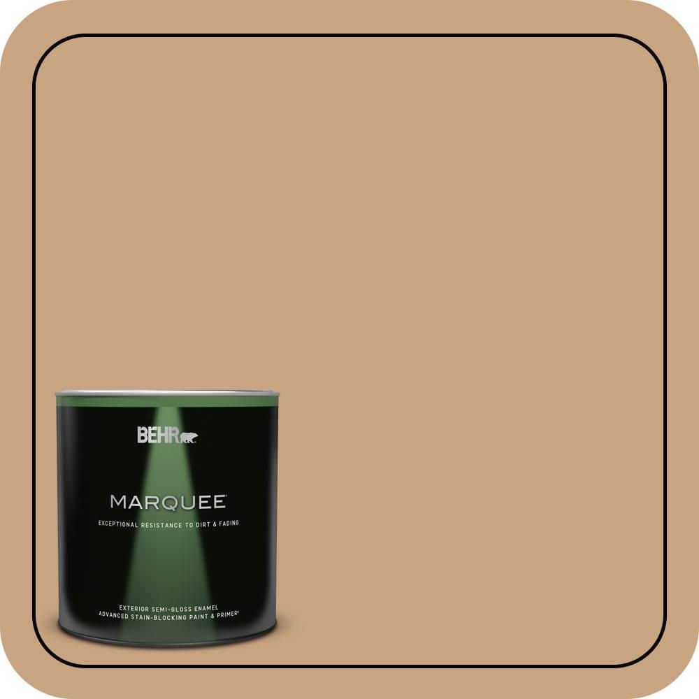 1 qt. #S260-4 Pelican Tan Semi-Gloss Enamel Exterior Paint & Primer price history on PriceWatchPro