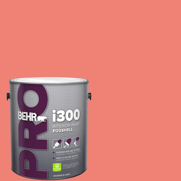 BEHR PRO 1 gal. #170B-5 Youthful Coral Eggshell Interior Paint