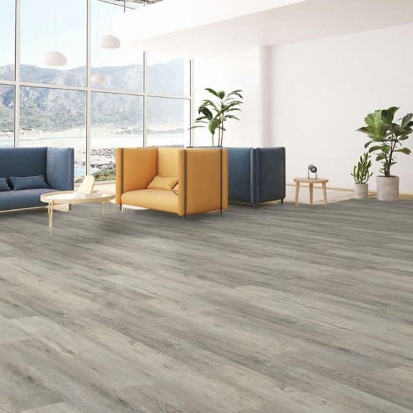 Hydrostop Tropical Cape 20 MIL x 7.1 in. W x 48 in. L Waterproof Click Vinyl Plank Flooring (23.64 sq. ft./Case)