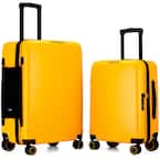 VERAGE 20/24 in. Blue Suitcases Sets with Spinner Wheels