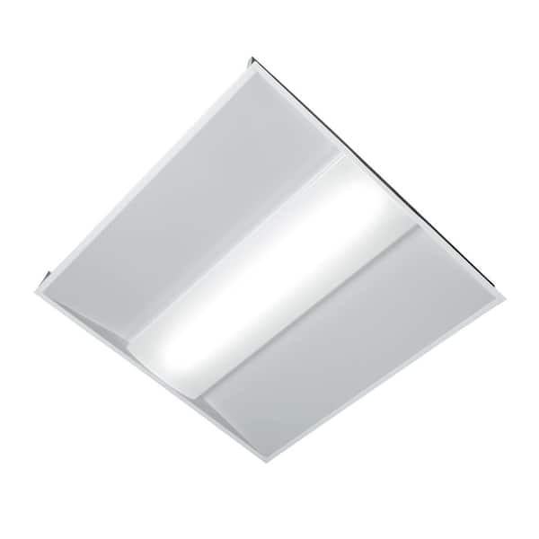 Metalux 2 ft. x 2 ft. White Integrated LED Commercial Grade Center Basket Troffer 80CRI, 29W at 4000K 3523 Lumens