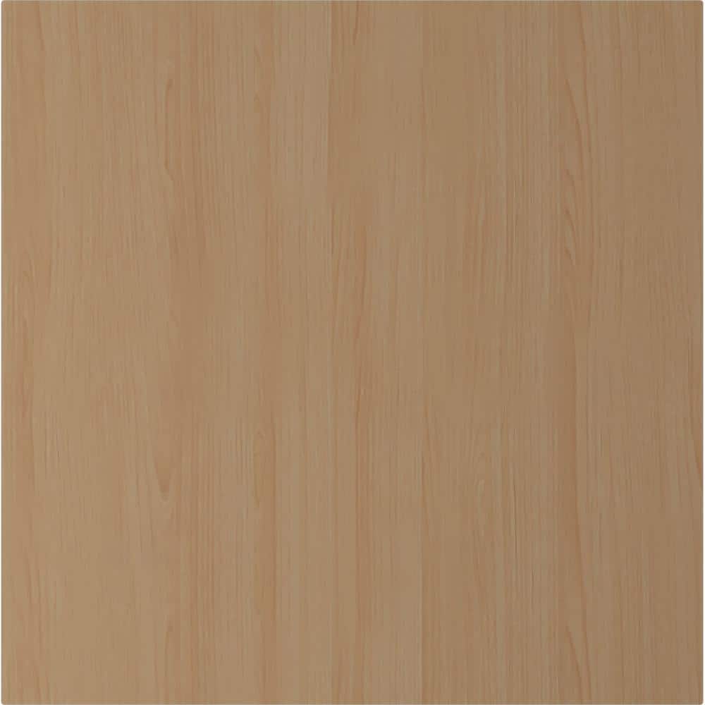 Alder Unfinished Large Dogwood Flower Square Rosette