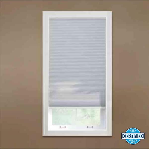 Home Decorators Collection Shadow White, Home Depot Window Shades Installation