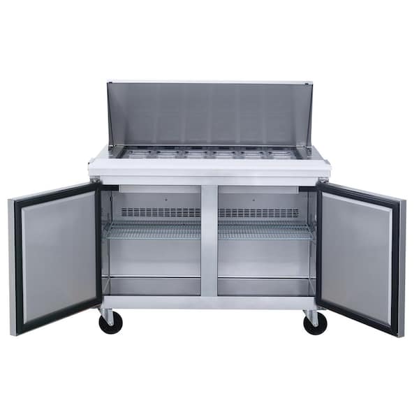 Commercial Food Prep Table Refrigerator, Food Prep Table Outdoor