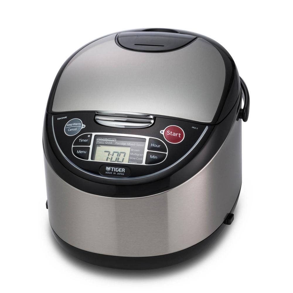 Tiger Corporation 10-Cup Micom Stainless Steel Rice Cooker and Food ...