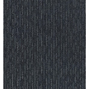Recognition I - Box Office - Blue 24 oz. Nylon Pattern Installed Carpet