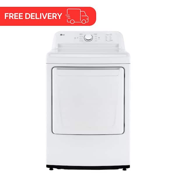 7.3 Cu.Ft. Vented Electric Dryer in White with Sensor Dry Technology