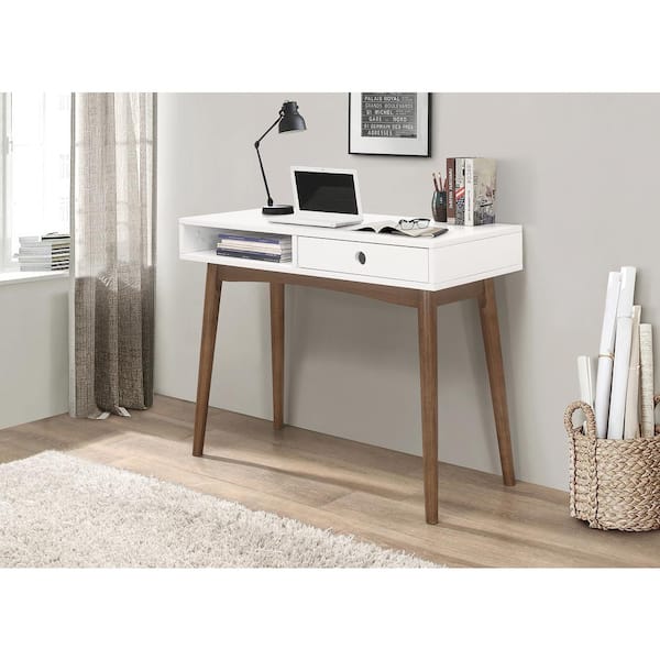 Coaster Computer Desk White