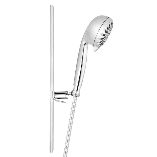 Grip Tight Tools SH501 Jumbo 5 Function Shower Head with Massager & Holder