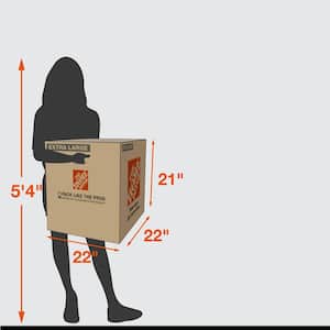 Extra-Large Moving Box (22 in. L x 22 in. W x 21 in. D)