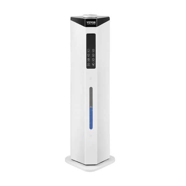 VEVOR Commercial Humidifier, 2.4 Gal. /9L 2-in-1 Cool/Warm Mist, Industrial Air Vaporizer for Room Up to 430.6 sq. ft.