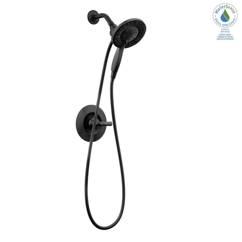 Arvo Matte Black Multi-Function Handheld Shower Faucet Set