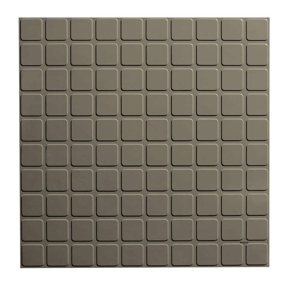 Square Profile 19.69 in. x 19.69 in. Lunar Dust Rubber Tile price history on PriceWatchPro