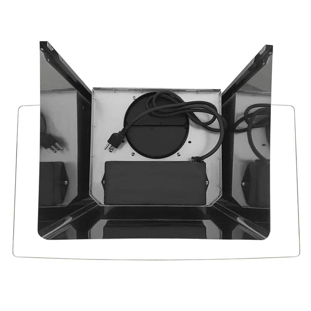 Cosmo 36" Stainless Steel Wall Mount Range Hood with Charcoal Filter