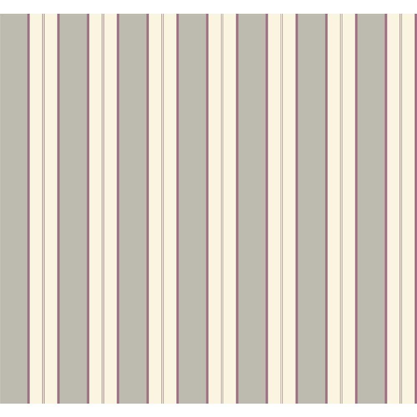 York Wallcoverings Casabella II Tailored Stripe Wallpaper